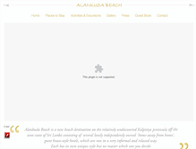 Tablet Screenshot of alankuda.com